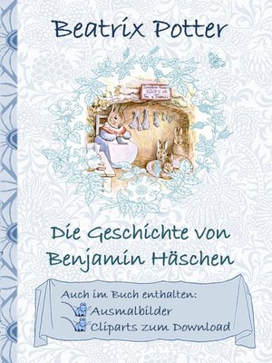 cover image of Die Geschichte von Benjamin Häschen (inklusive Ausmalbilder und Cliparts zum Download)